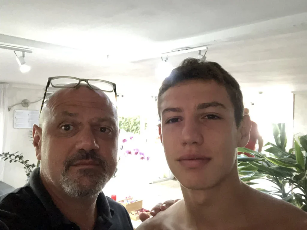 Andrea a Alex Antonioli z Hotelu Viking